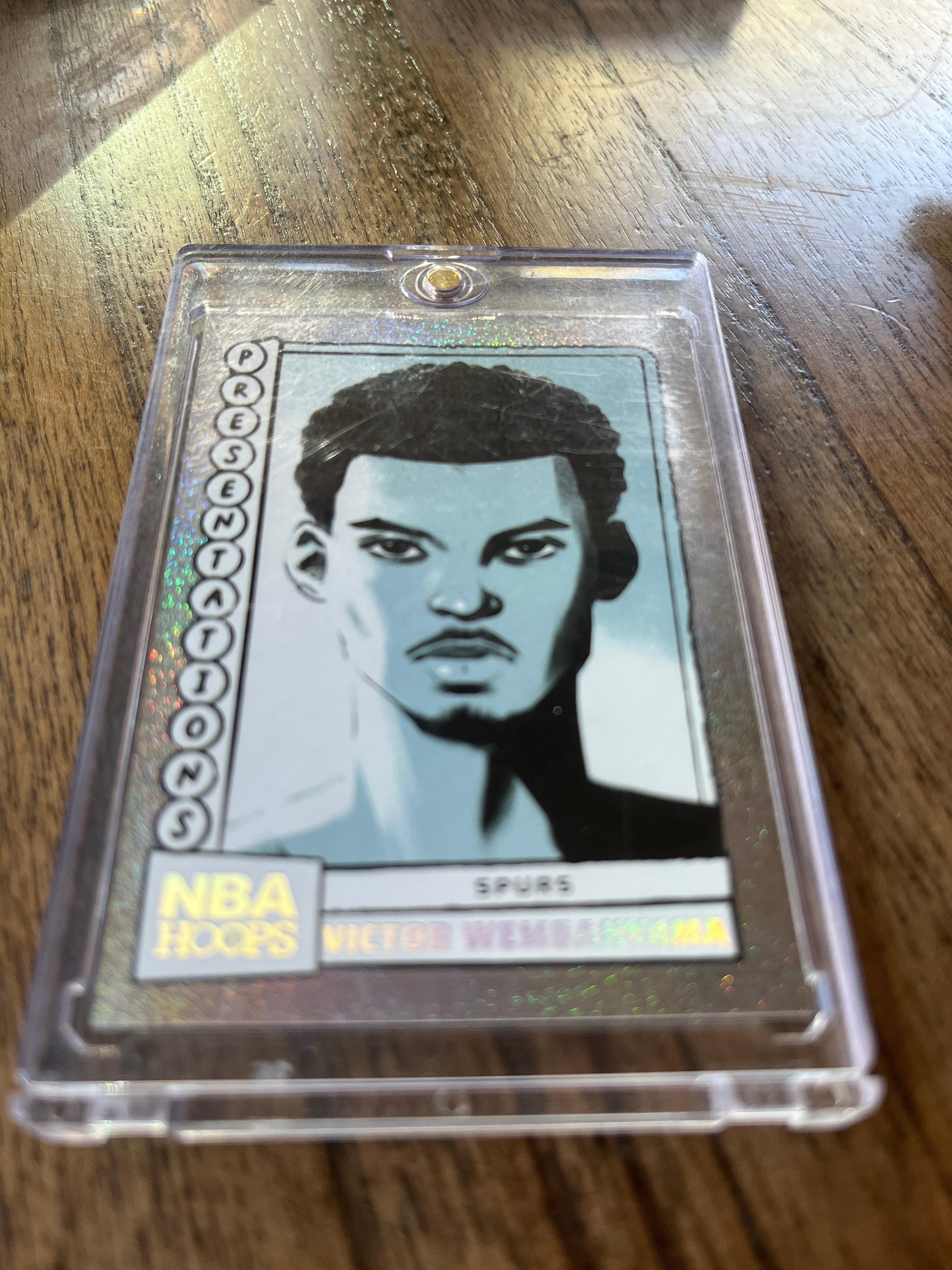 2024 PANINI NBA HOOPS PRESENTATIONS 10 VICTOR WEMBANYAMA