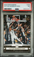2023 PANINI PHOTOGENICVICTOR WEMBANYAMA 200 (Wemby blocking Giannis 😳👽)