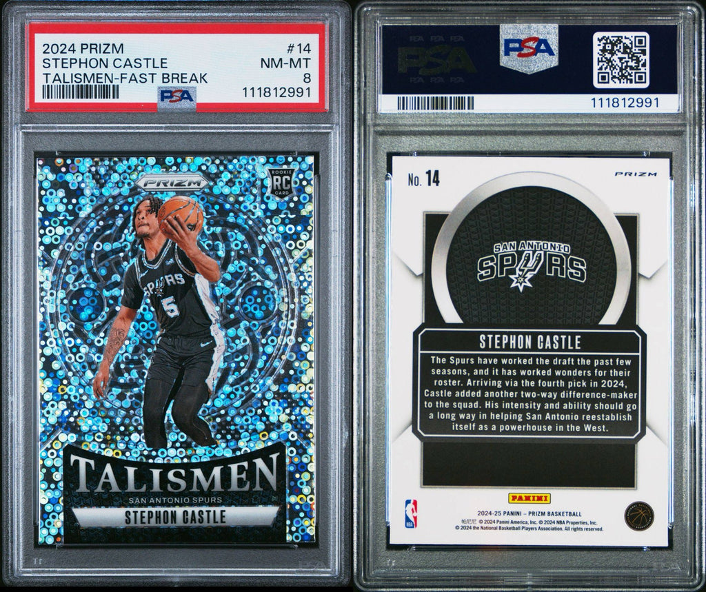 2024 PANINI PRIZM TALISMEN | FAST BREAKSTEPHON CASTLE 14
