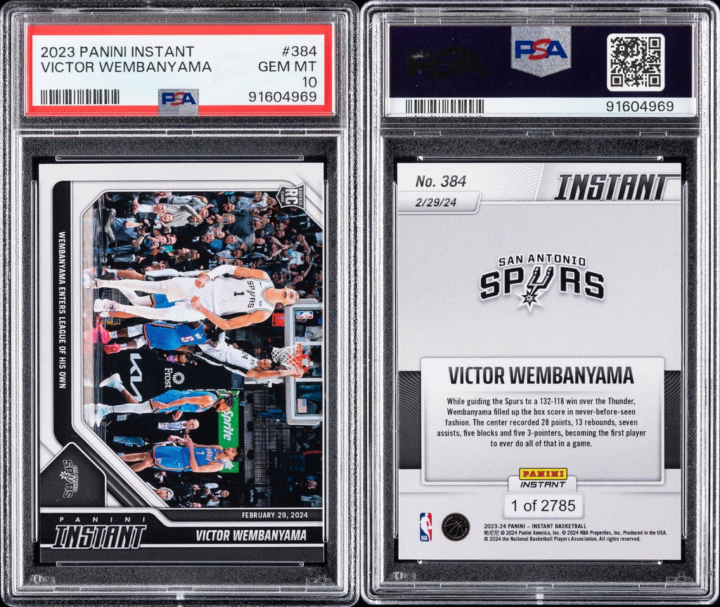 2023 PANINI INSTANT VICTOR WEMBANYAMA 384