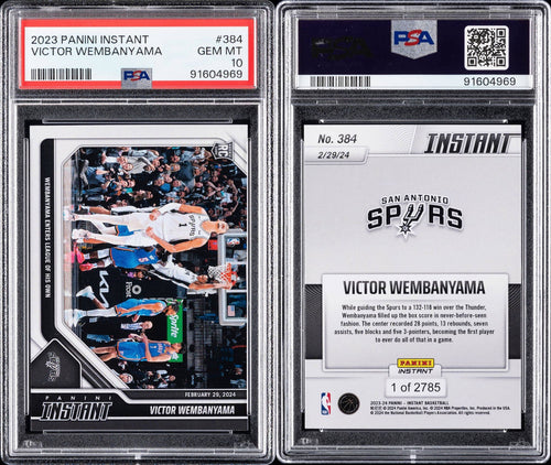 2023 PANINI INSTANT VICTOR WEMBANYAMA 384